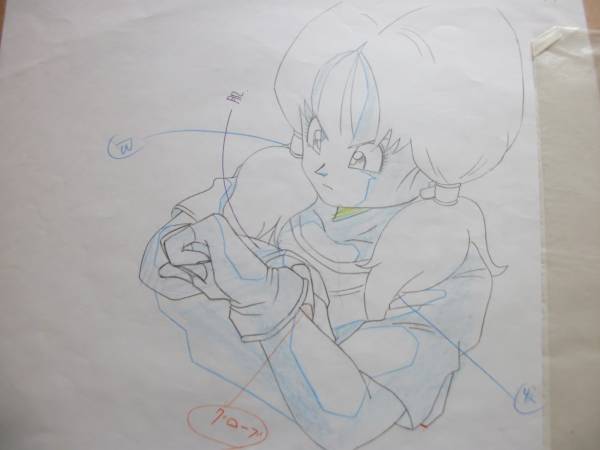 ドラゴンボールZ ビーデル セル画 動画