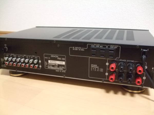 DENON プリメイン PMA-390（初代）動作品ですが、ジャンク扱いで DENON