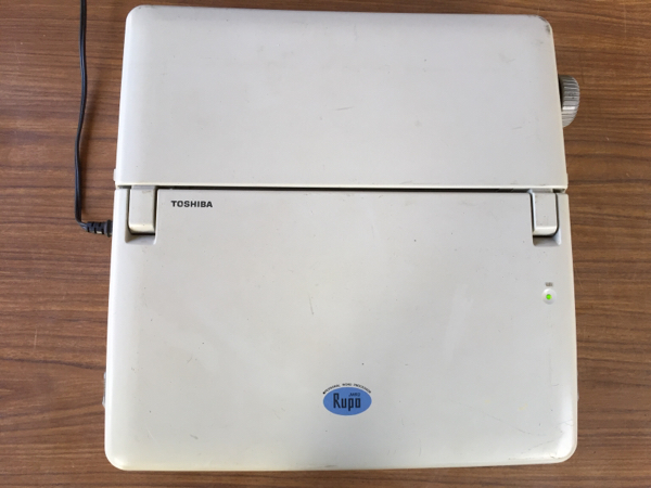 東芝 Rupo JWR2 ワープロ ルポ | TOSHIBA - パーソナルワープロ 付属品