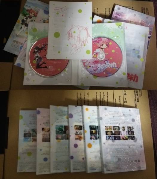 魔法少女まどか☆マギカ BD 初回Blu-ray 全6巻＋劇場版2点(BOX)