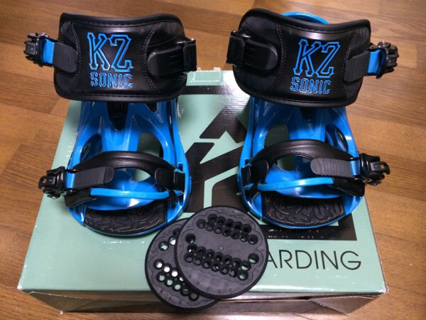 ☆新品☆K2 SONIC ソニック ビンディング ブルー Lサイズ ケーツー