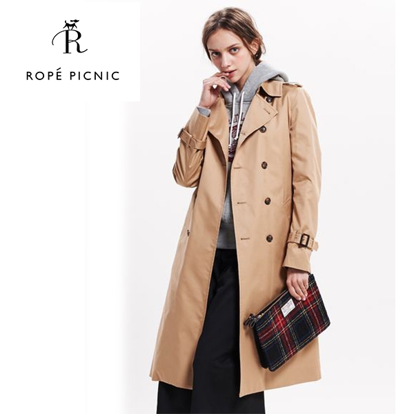 上品ROPEPICNICロペピクニックライナー付ロングトレンチコートM