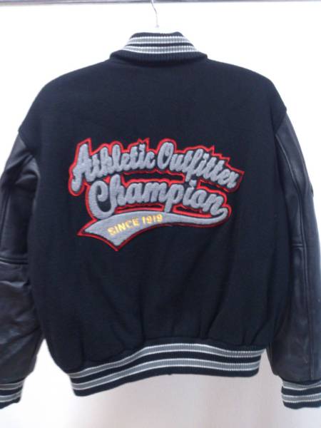 スタジャン フルデコ 袖革 Champion チャンピオン - メルカリ 公式通販 