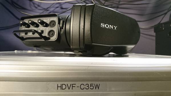HDVF-C35W 放送用ビデオカメラ用カラービューファインダー