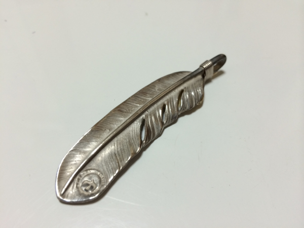 go'ros 金ハート付き特大フェザー 右巻 old 人気 中古 希少