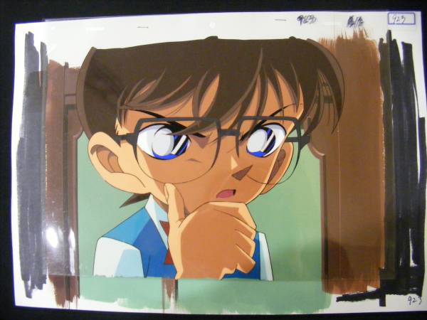 劇場版　名探偵コナン　セル画 　背景付　コナン