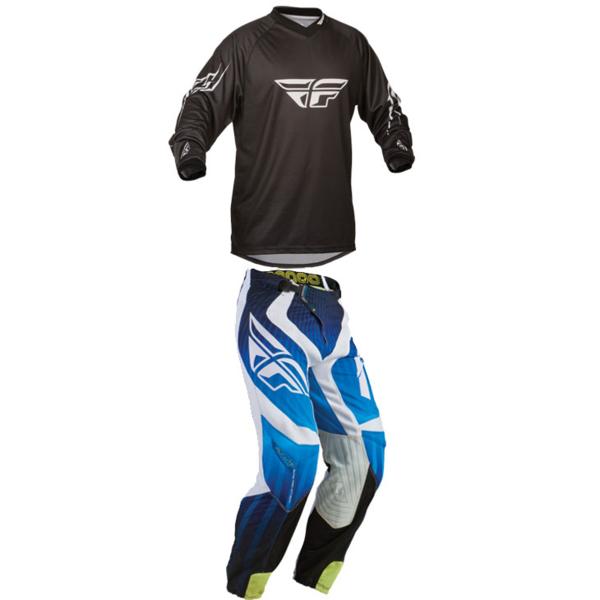 特価 FLY フライ LITE HYDROGEN パンツ 青32 / 黒ジャージ M