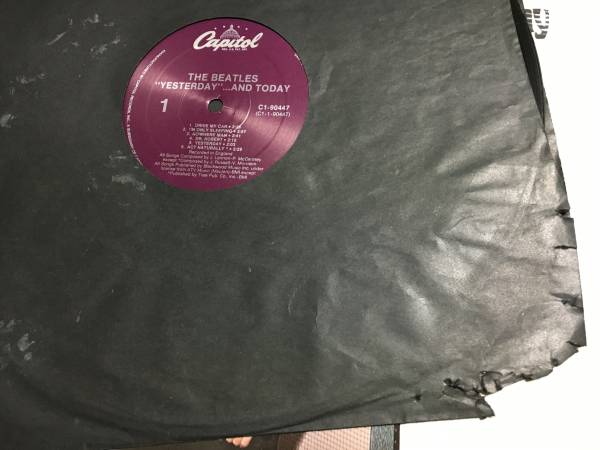 ビートルズ yesterday and today US盤 中古 レコード B 【公式通販】