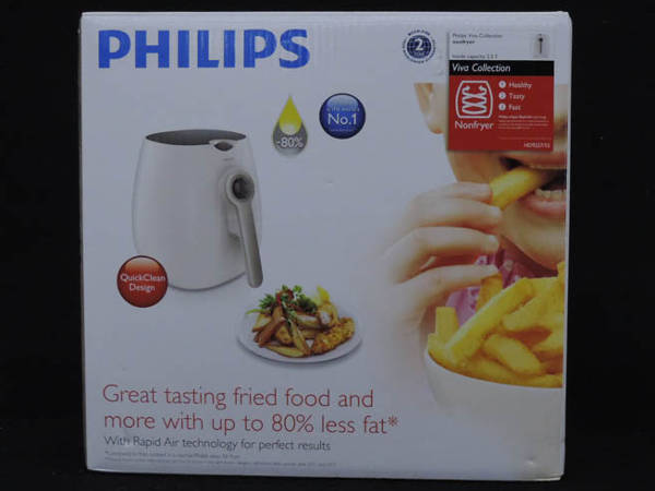 □同梱NG□1円 未使用 PHILIPS ノンフライヤーHD9227/52 HB278