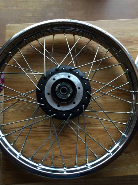 Z1Z2純正スポークホイール z1z2純正フロント、リアスポークホイール