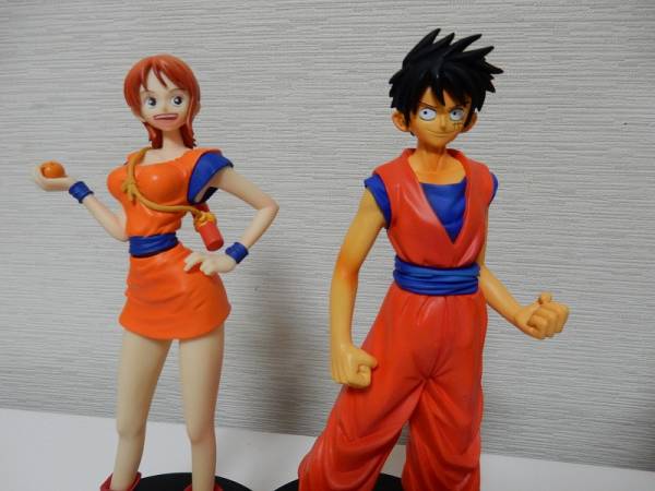 ドラゴンボール ワンピース コラボ フィギュア 悟空 ルフィ ナミ ドラゴンボール ワンピース コラボ フィギュア 悟空 ルフィ ナミ