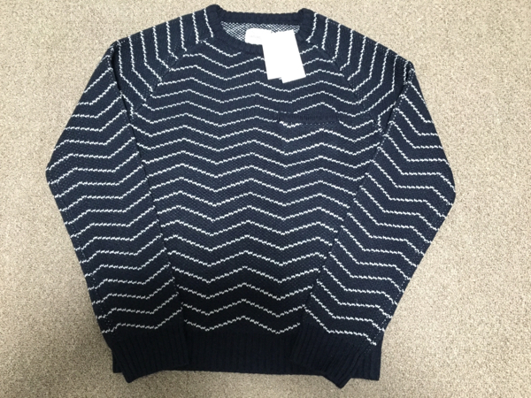 【新品】サタデーズサーフ NYC ニット S ネイビー ロンハーマン