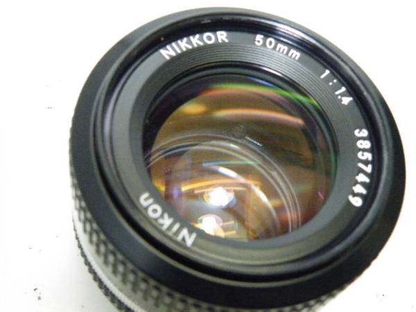 並品★　Nikon　ニューニッコール　50mmF1.4　第2世代