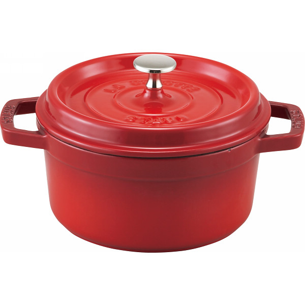 ラウンド ストウブ 20cm ピコ・ココット ピコ ココット staub チェリー