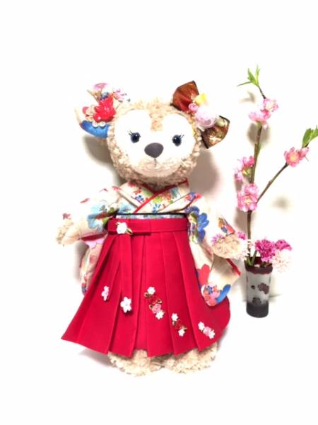 【袴　着物コスチューム　赤】5点セットシェリーメイ