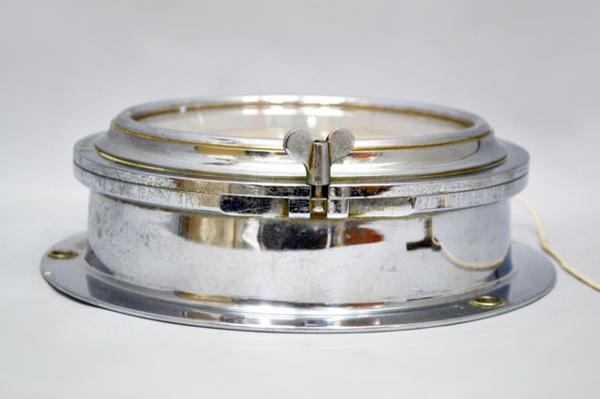 【慈光】14 軍 海上自衛隊？ 桜 錨 ゼンマイ式 掛時計