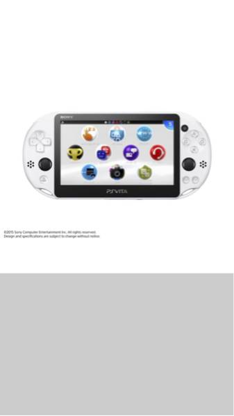 Vita PlayStation Wi-Fiモデル Wi-Fi White PCH-2000 ソニーPS Video