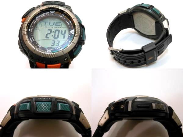 ☆CASIO☆PRO TREK 電波ソーラー トリプルセンサー◇PRW-1000J