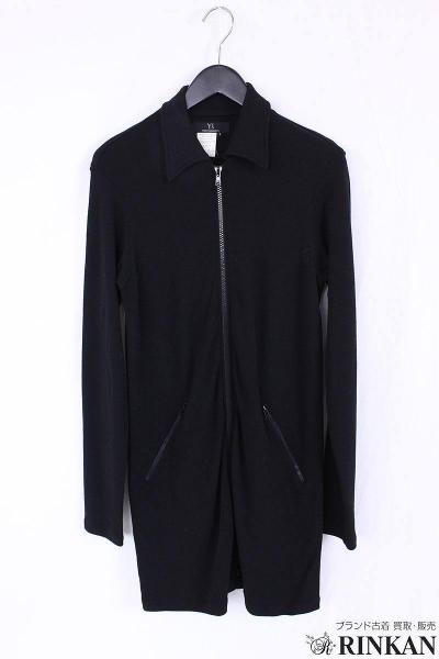 ワイズ/Y's ウールジップアップロングカーディガン【03】