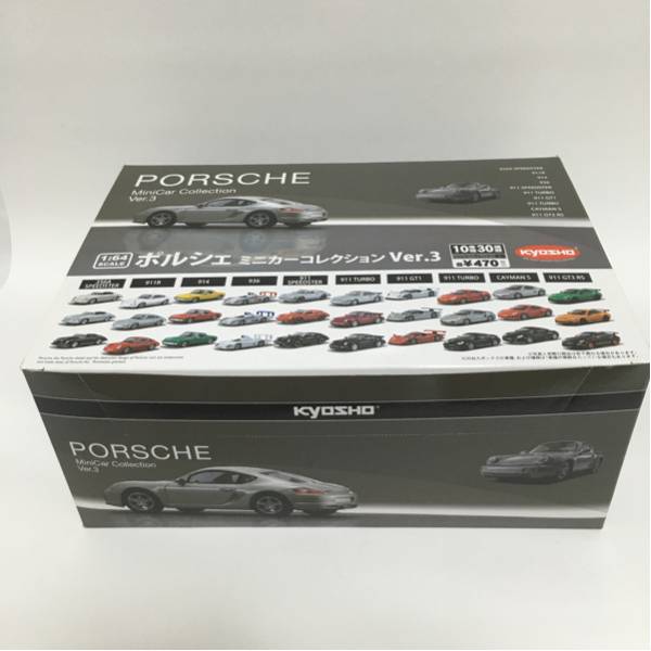 1/64 京商 ポルシェ・ミニカーコレクション Ver.3 BOX 未開封 2