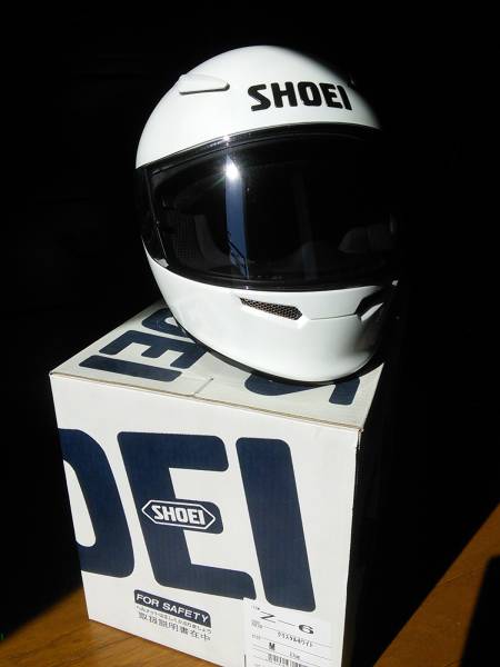SHOEI Z-6 クリスタルホワイト M Z-6 【公式通販】