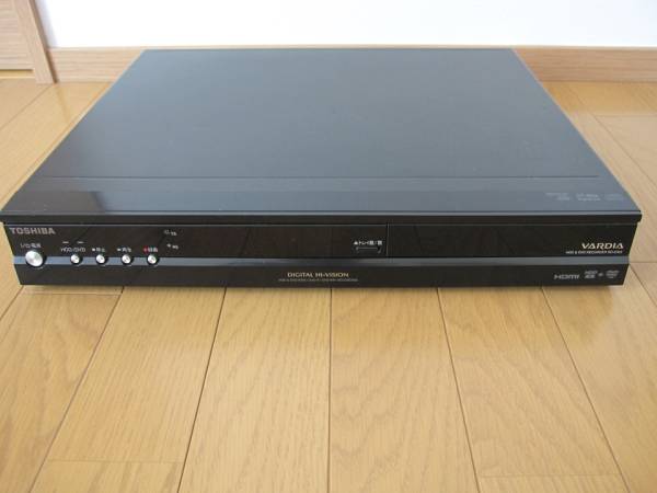 東芝HDD＆DVDレコーダー RD-E302  VARDIA ○即決有 東芝 RD-E302 VARDIA HDD/DVDビデオレコーダー動作OK 【公式