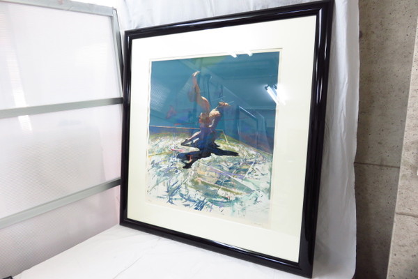 【お得，新品】 本物展示品/Robert Heindel/メシアを待ちながら/リトグラフzs32h(石版画、リトグラフ)｜売買されたオークション情報、yahooの商品情報をアーカイブ公開 - オークファン 石版画、リトグラフ