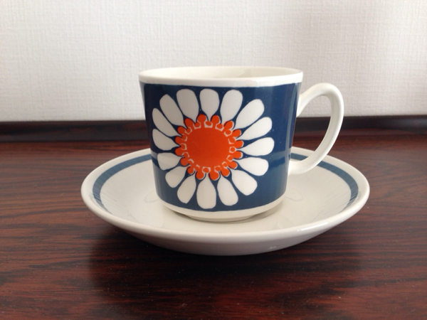 figgio フィッギオ daisy デイジー カップ ＆ ソーサー 美品