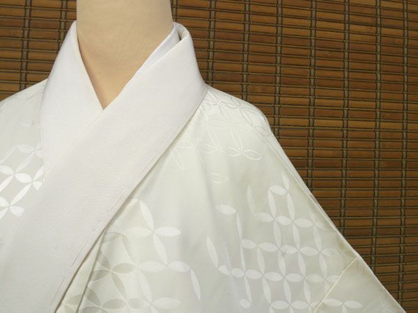 【よそおい】7132長襦袢　紋意匠　新古品○即決送料無料