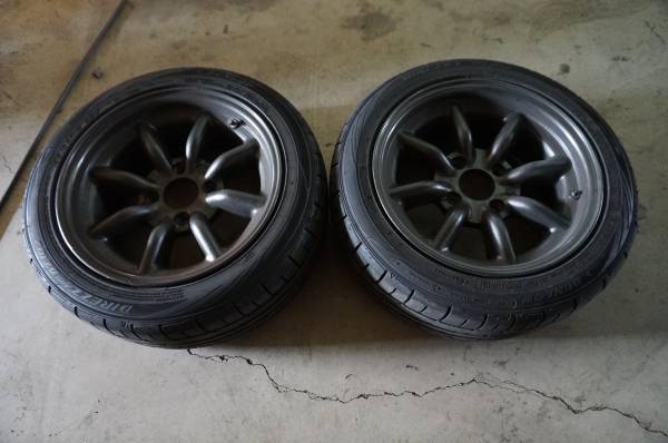 ワタナベ15AW 7J タイヤ 2015年 ハコスカ ケンメリ S30 ジャパン