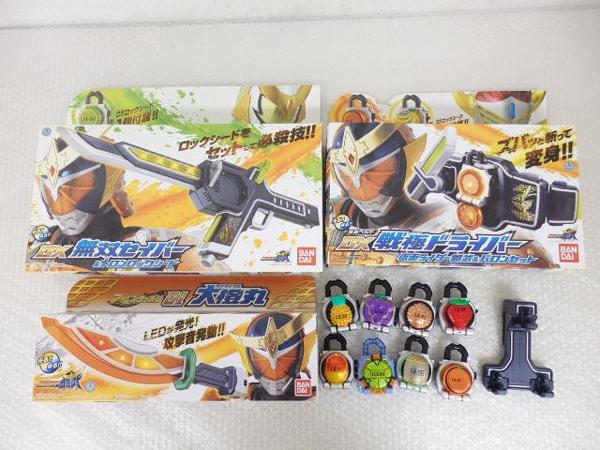 処分 鎧武 無双セイバー，戦極ドライバー，ロックシード他[梱0.4]