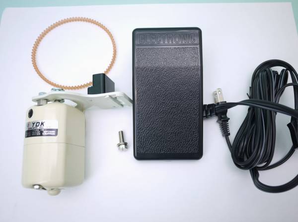 新品★ミシンYDKモーター フットコンセット 家庭用/職業用へ 90W