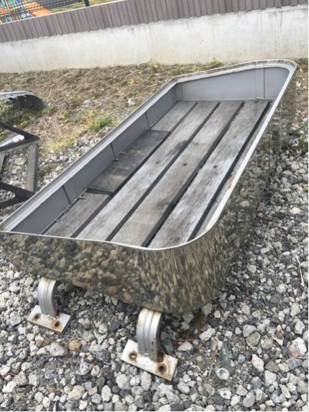 レトロ デコトラ シートキャリア ステンレス シートデッキ 2t 4t 建塗 