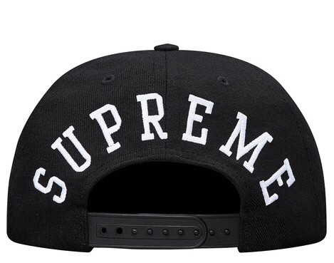 Supreme × Champion 5-Panel Cap 黒 15AW Black シュプリーム