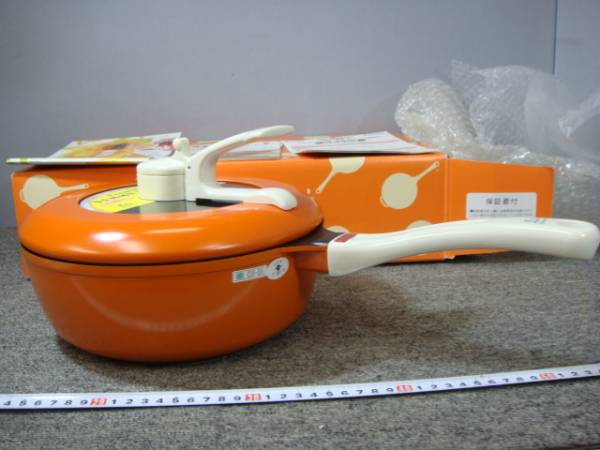 平野レミ プレミアム レミパン 24cm オレンジ 未使用 キッチン、食器