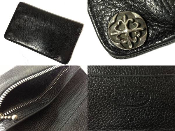A&Gエーアンドジー レザーウォレット 財布 クロス リング ブレス A&G