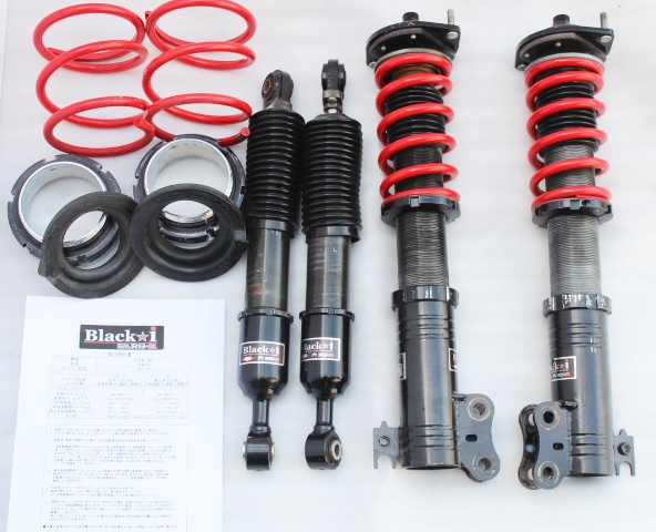 極低！bB QNC21 QNC20 ダイハツ クー M402S 車高調 RSR Black☆i