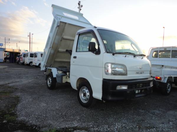 ★H12年ハイゼットダンプ★4WD　PS　AC　５MT★PTO★検30年7月