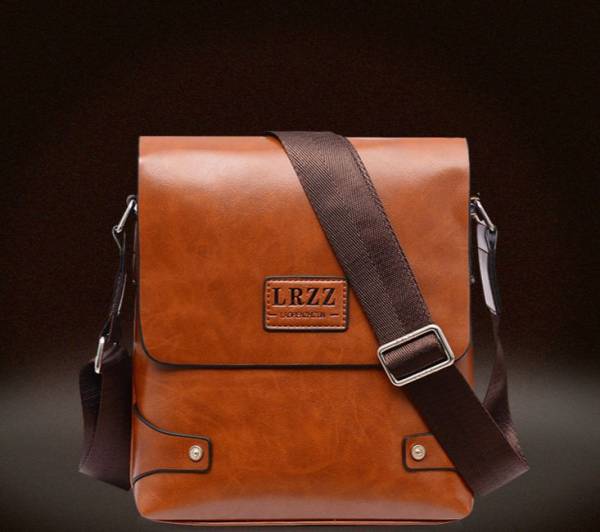 ☆新品 メンズ ショルダー バッグ レッドブラウン 高級PU 格安★