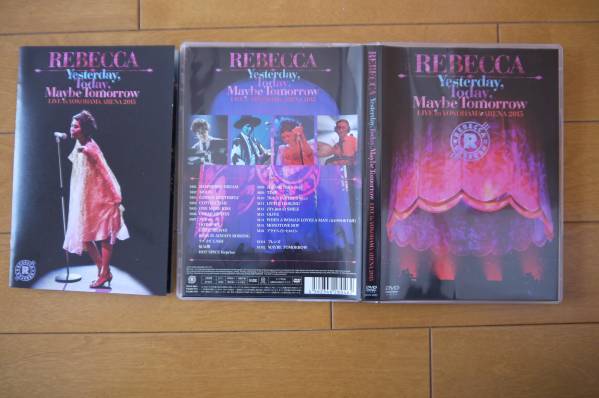 中古品】レベッカライブDVD Yesterday, Today, Maybe Tomorrow 中古品】レベッカライブDVD Yesterday, Today, Maybe Tomorrow