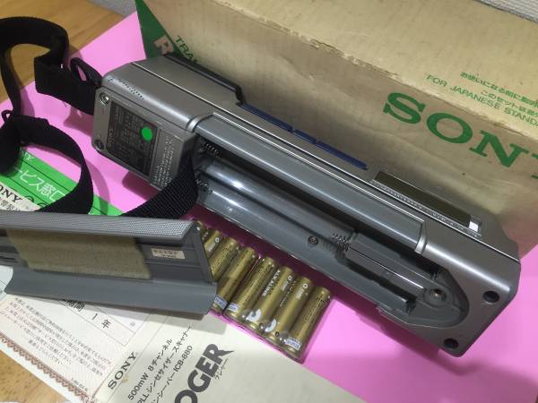 SONY ICB-880 CB トランシーバー 8ch 0.5W 点検 調整済 動作良好 SONY ICB-880 CB トランシーバー 8ch 0.5W 点検 調整済 動作良好