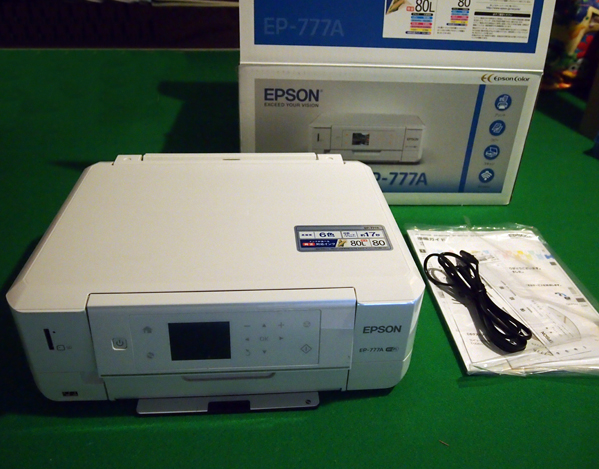 EPSON エプソン インクジェット複合機 カラリオ EP-777A　美品