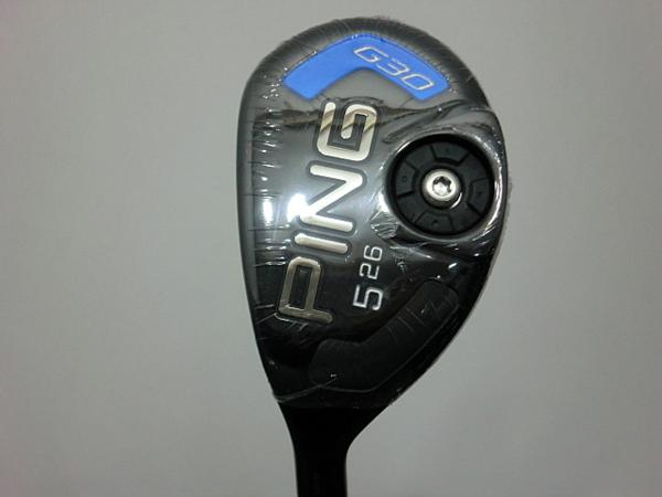 展示品/左用 PING/ピン G30 ハイブリッド U5 26°TFC390H/R
