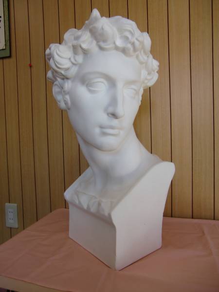 メジィチ石膏像　デッサンやインテリアとして