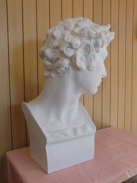 メジィチ石膏像　デッサンやインテリアとして