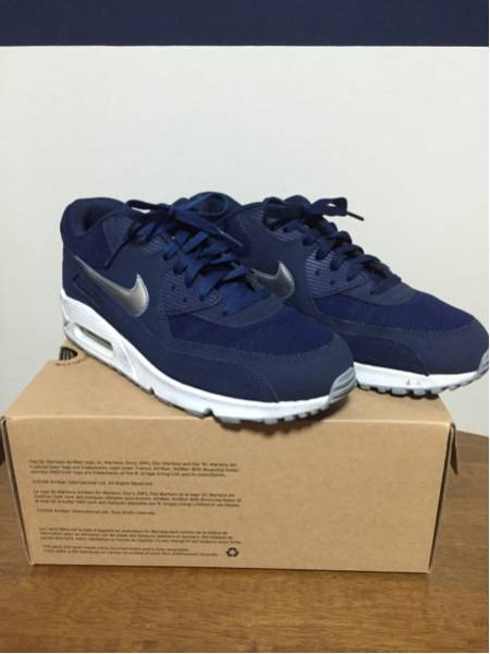 ナイキ NIKE エアマックス 90 エッセンシャル ネイビー 28