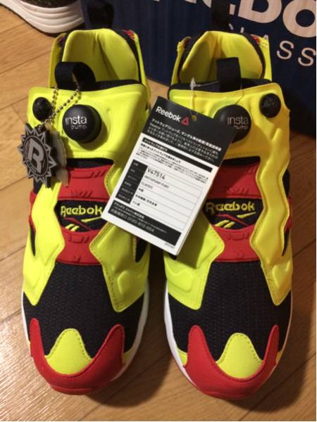 28cm復刻 REEBOK INSTA PUMP FURY OG ポンプフューリー シトロン