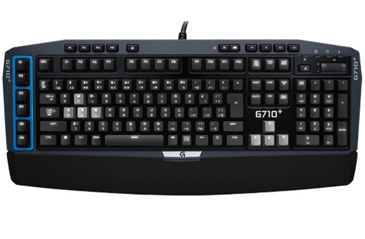 ロジクール G710+ メカニカルゲーミングキーボード(青軸) 新品
