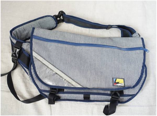 LARZ/ラーズ/ヒッコリーメッセンジャーバッグ　上戸彩ドラマ使用