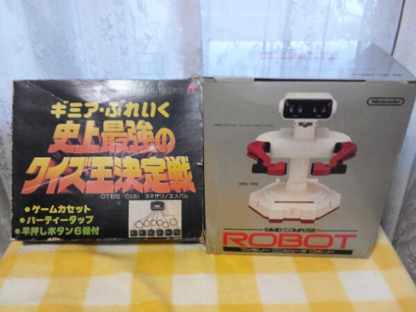 ファミコン ロボットと史上最強のクイズ王決定戦 本体 アクセサリー 売買されたオークション情報 Yahooの商品情報をアーカイブ公開 オークファン Aucfan Com